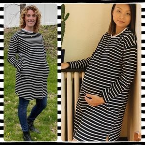 NWT Oriane "Karen" Oversized Sweatshirt Dress Size M